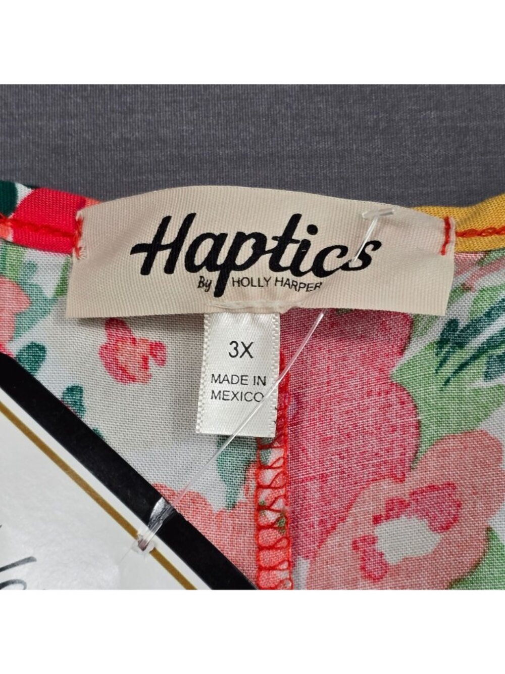 4 Pc LOT Womens 3X Haptics Dress Tops Boho Floral Feminine - Picture 6 of 15